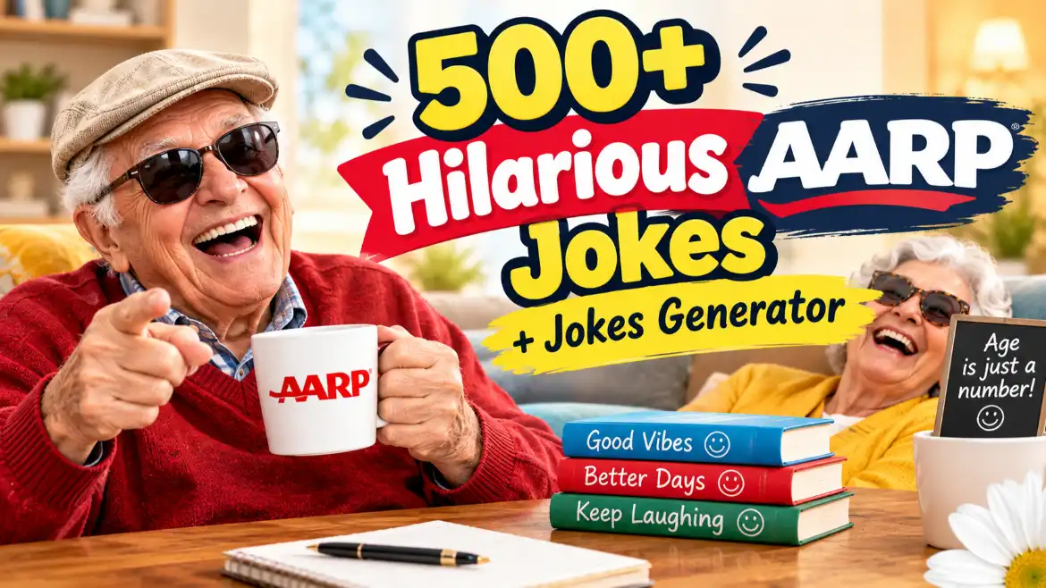 Aarp Jokes with jokes generator