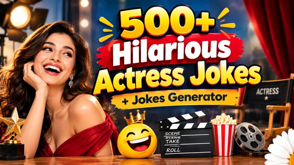 Actress Jokes with jokes generator