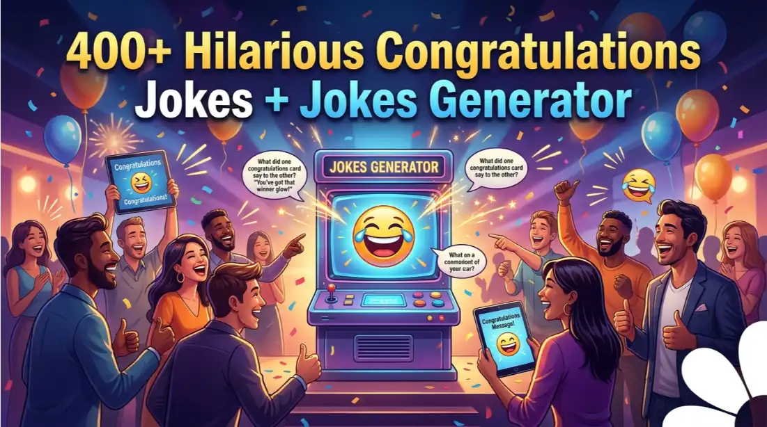 congratulation jokes with jokes generator