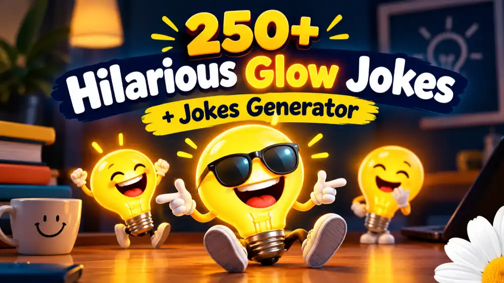 glow jokes with jokes generator