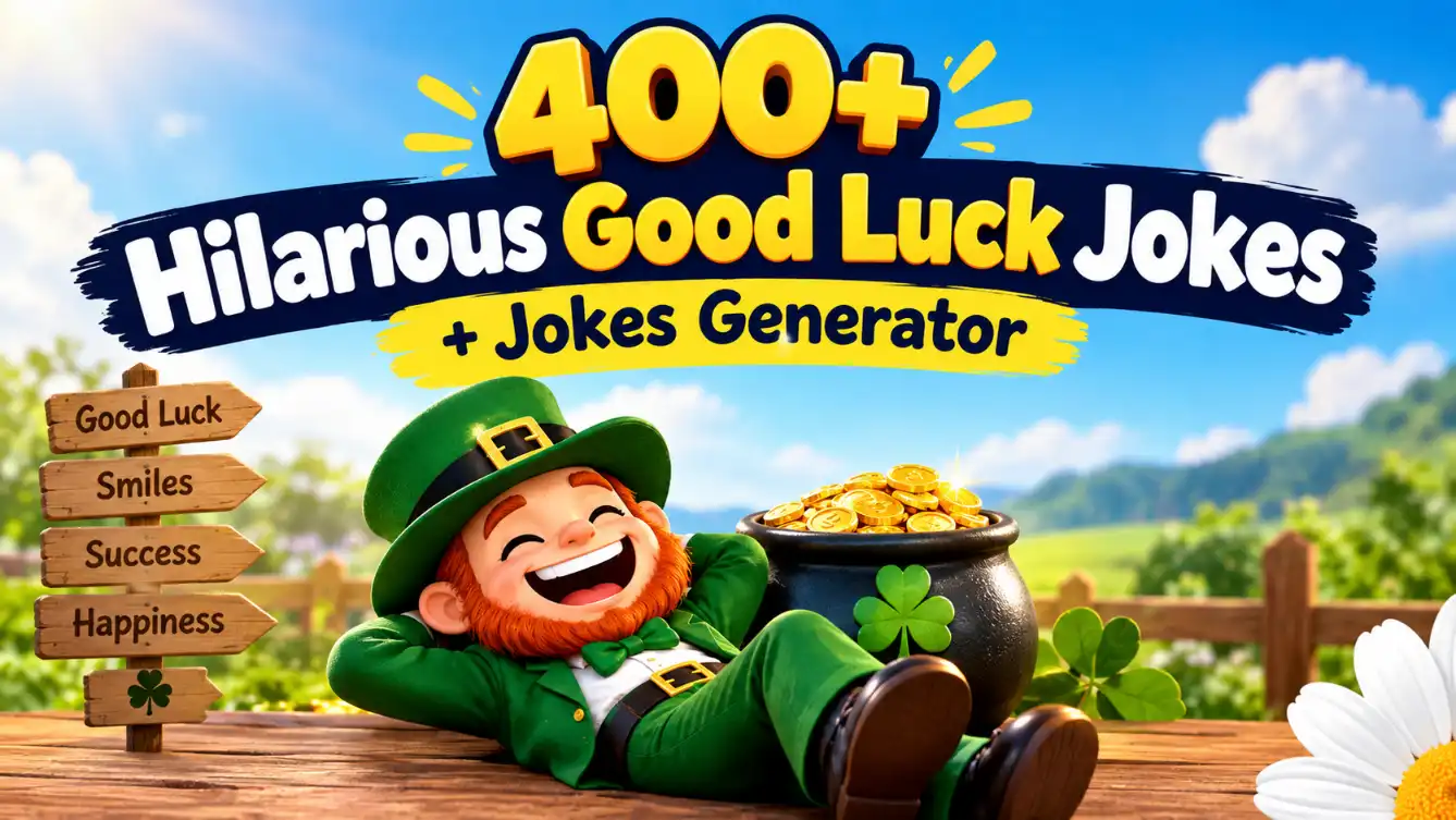 good luck jokes with jokes generator
