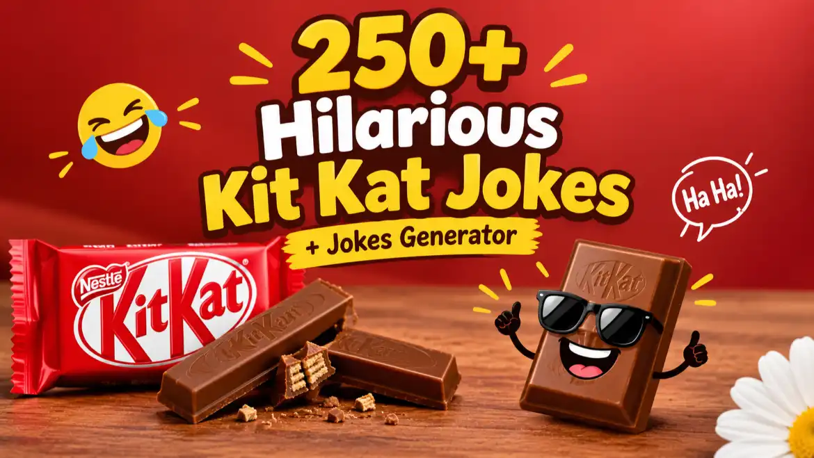 Kit kat jokes with jokes generator