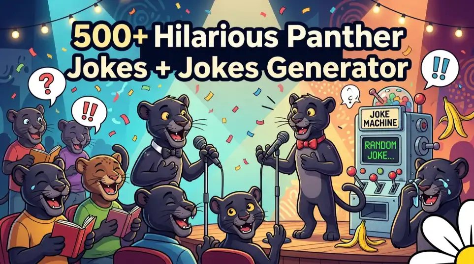 Panther Jokes with jokes generator