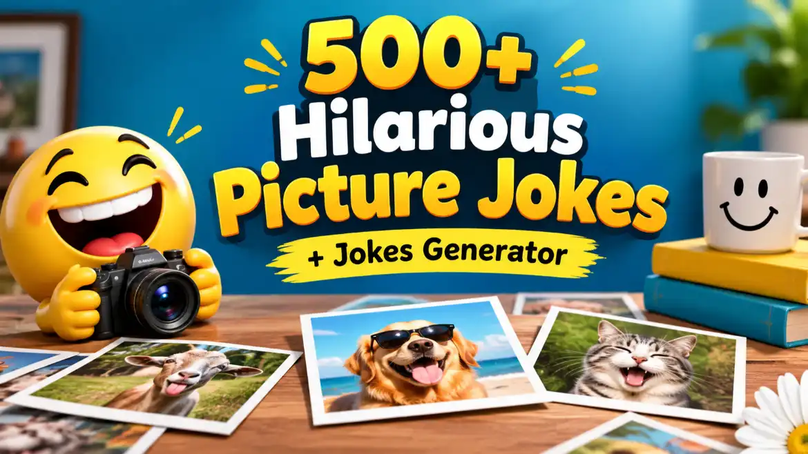picture jokes with jokes generator