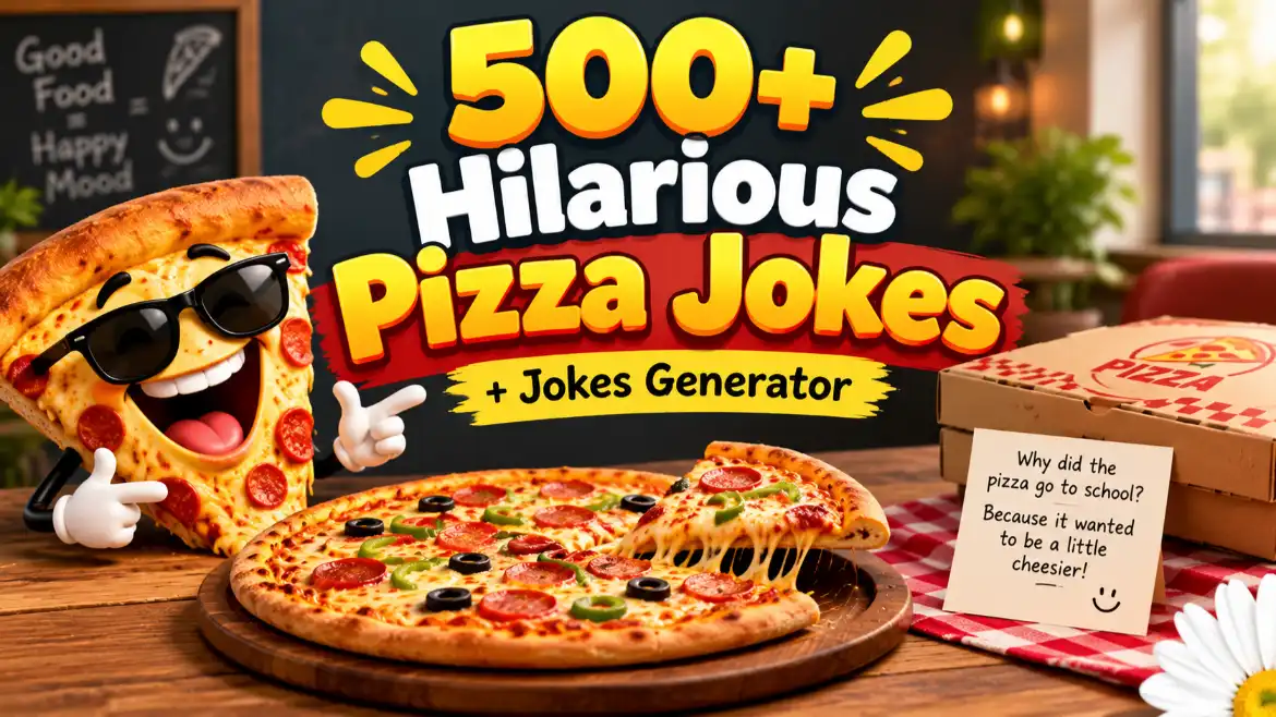 pizza jokes with jokes generator