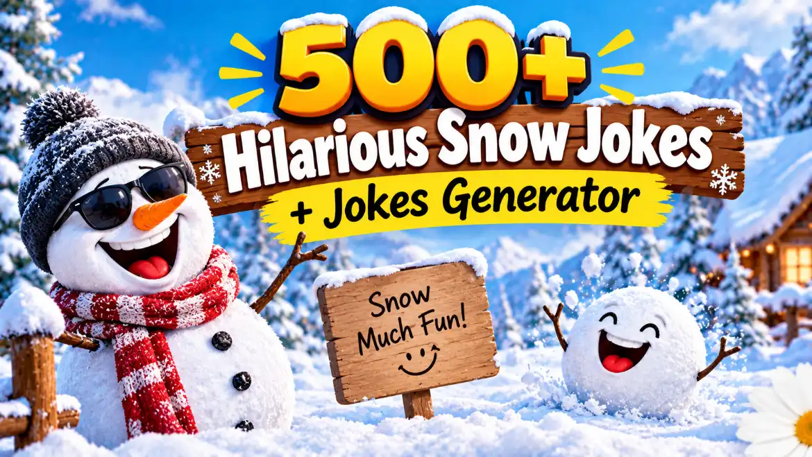 snow jokes with jokes generator