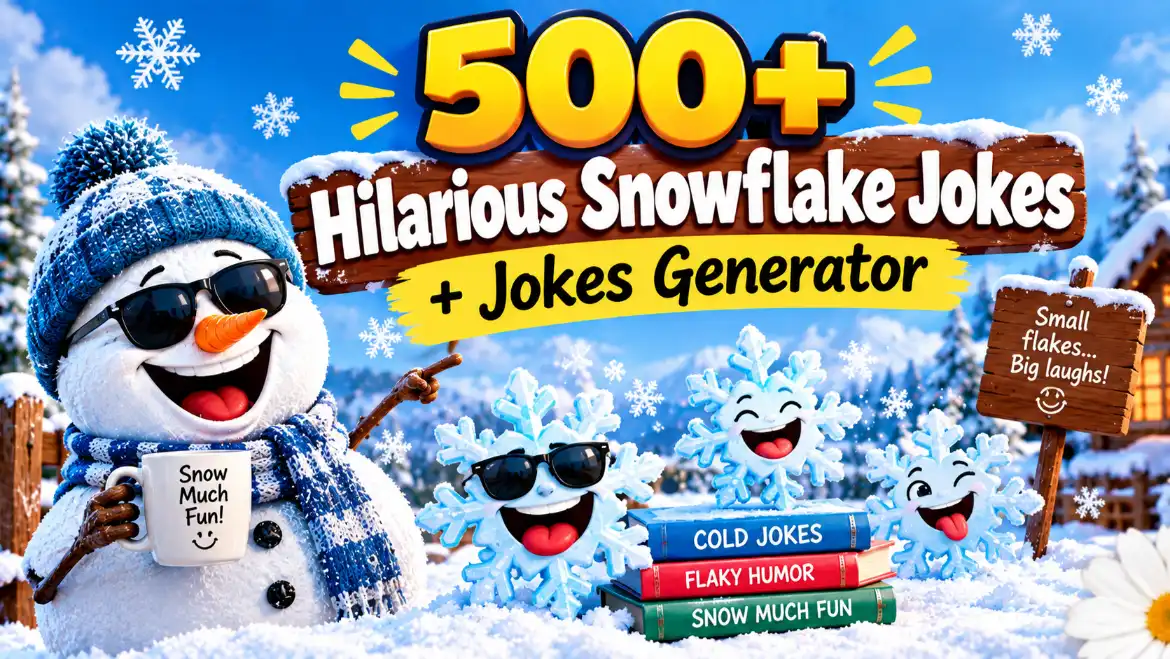 snowflake jokes with jokes generator
