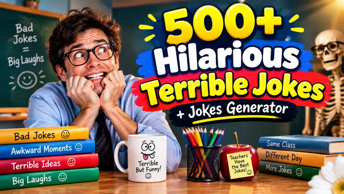 terrible jokes with jokes generator