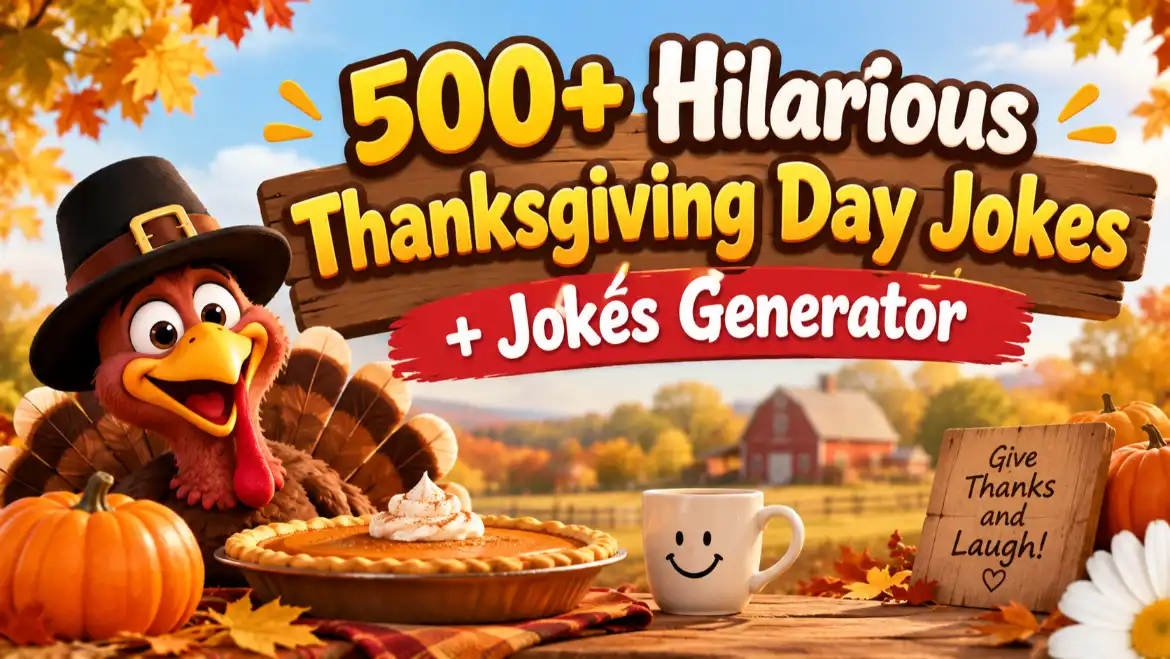 thanksgiving jokes with jokes generator