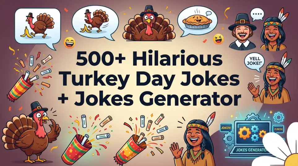 Turkey Jokes With Jokes generator
