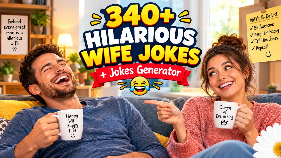 wife jokes with jokes generator