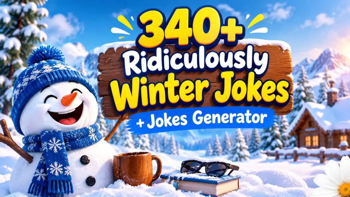 ridiculously winter jokes with jokes generator