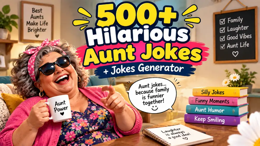 aunt jokes with jokes generator