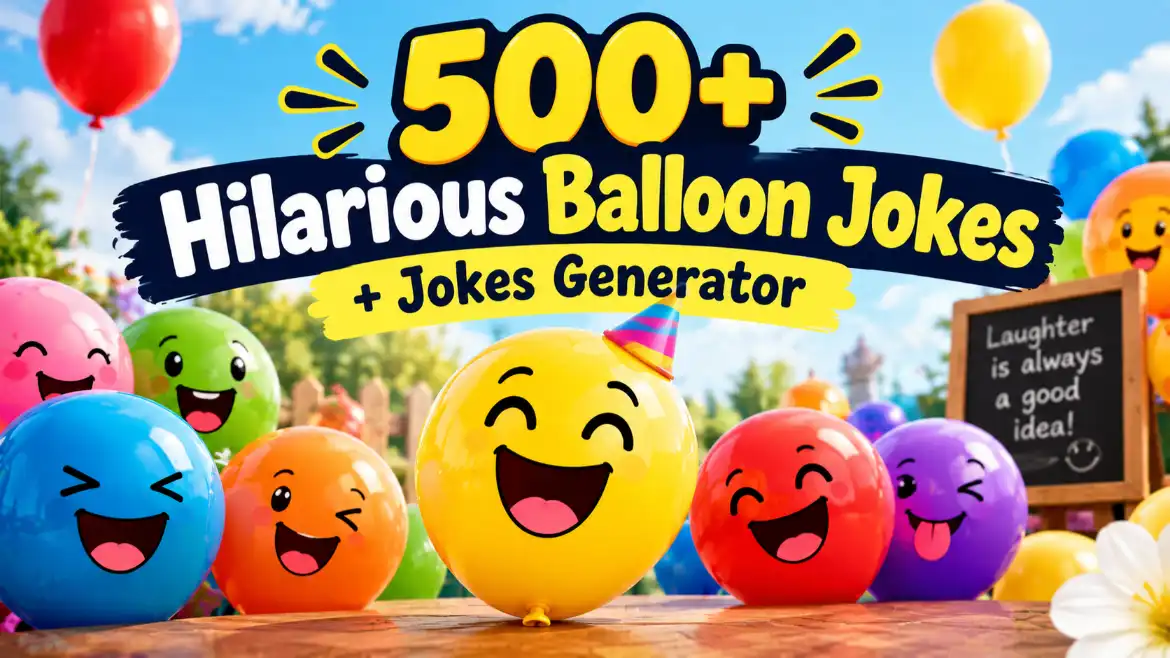 balloon jokes with jokes generator