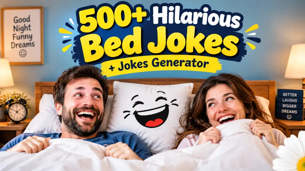 bed jokes with jokes generator
