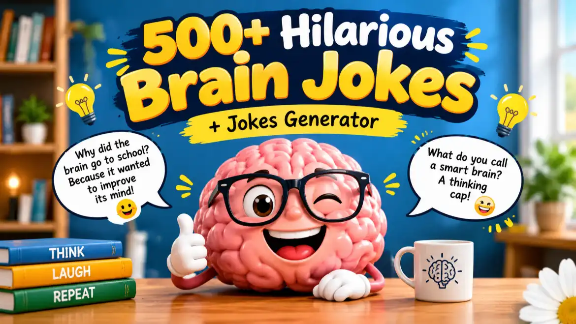 brain jokes with jokes generator