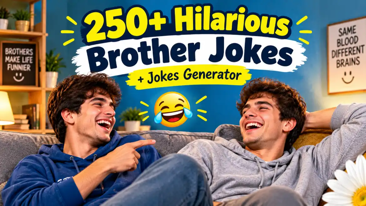 brother jokes with jokes generator