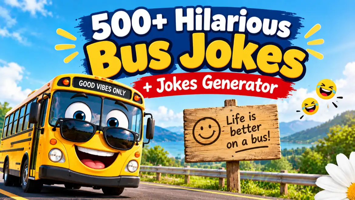 bus jokes with jokes generator
