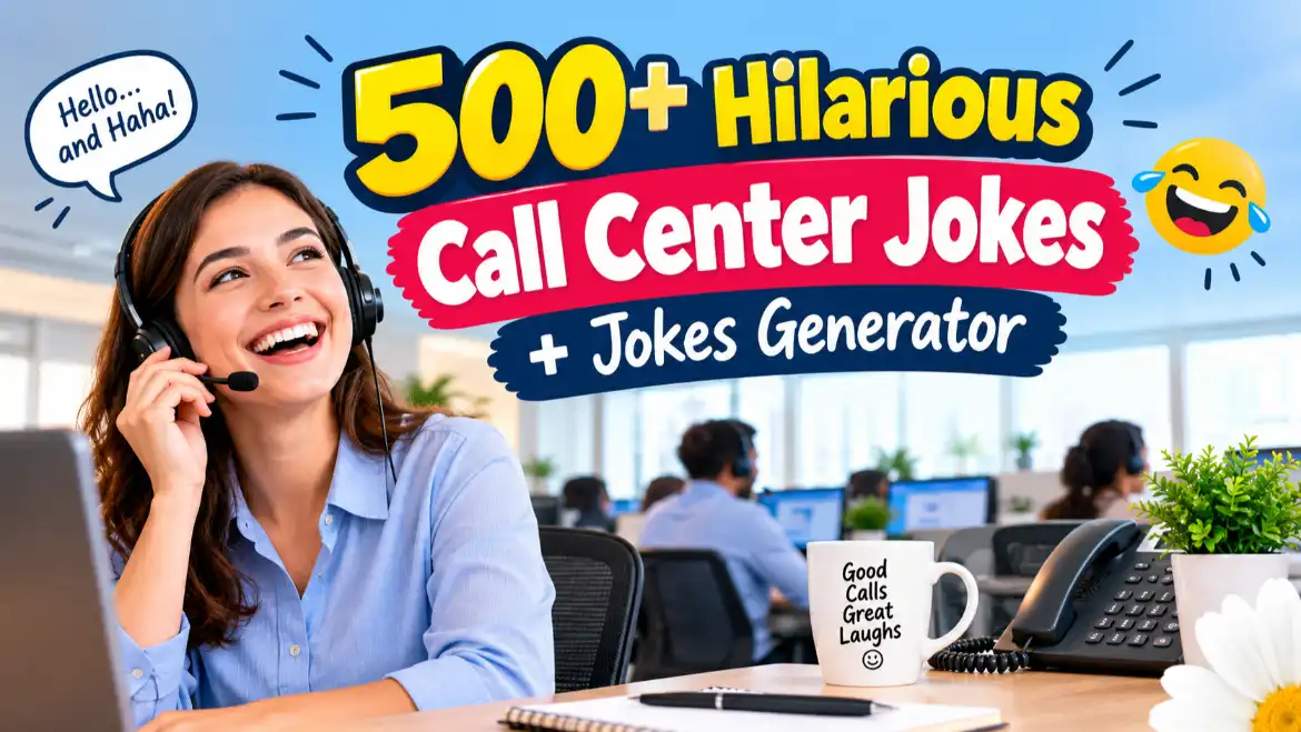call center jokes with jokes generator