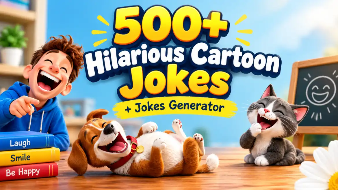 cartoon jokes with jokes generator